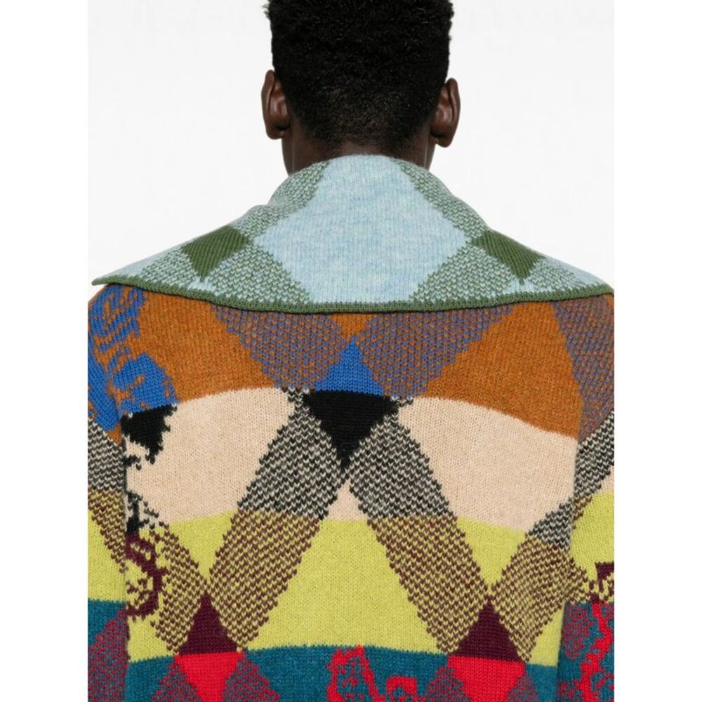 Dries Van Noten Blue Coats - Peacoats Men - Picture 5 of 5